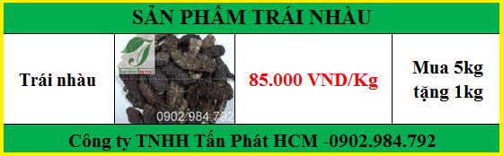Địa chỉ mua bán trái nhàu khô tại Khánh Hòa